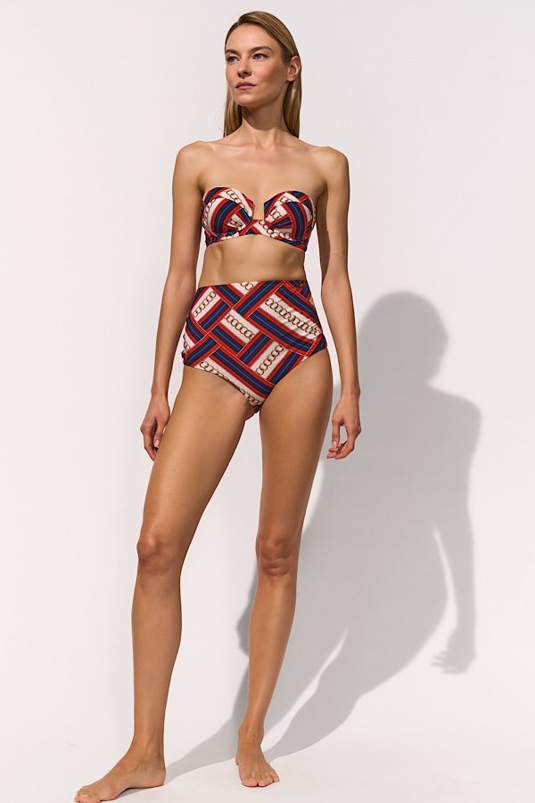 Marivera Bandeau Bikini in chainmarine von MARYAN MEHLHORN