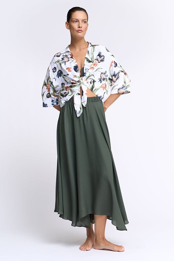 Coordinates Skirt in forest shimmer von MARYAN MEHLHORN