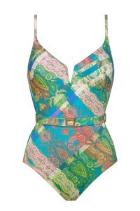 Low-Plunge Swimsuit