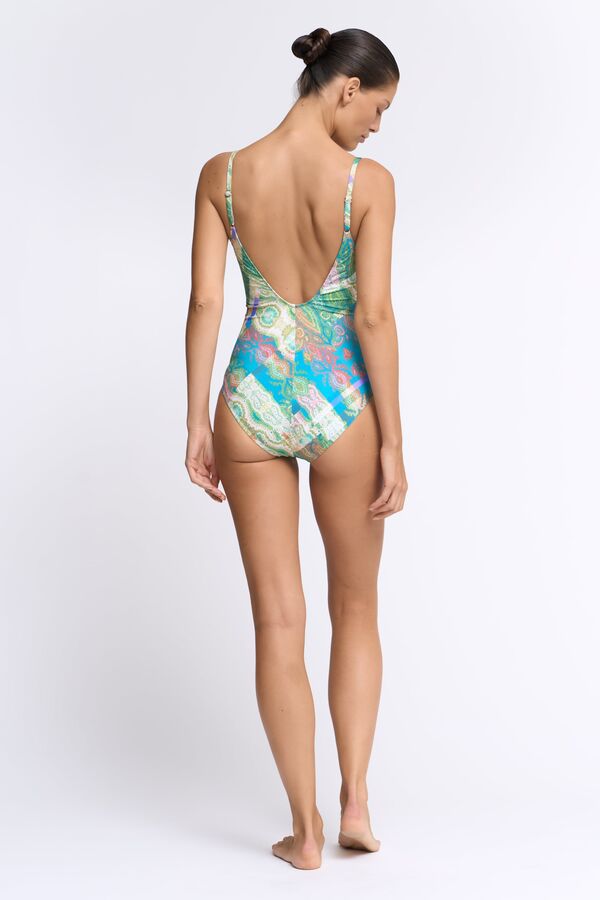 Gathered Swimsuit