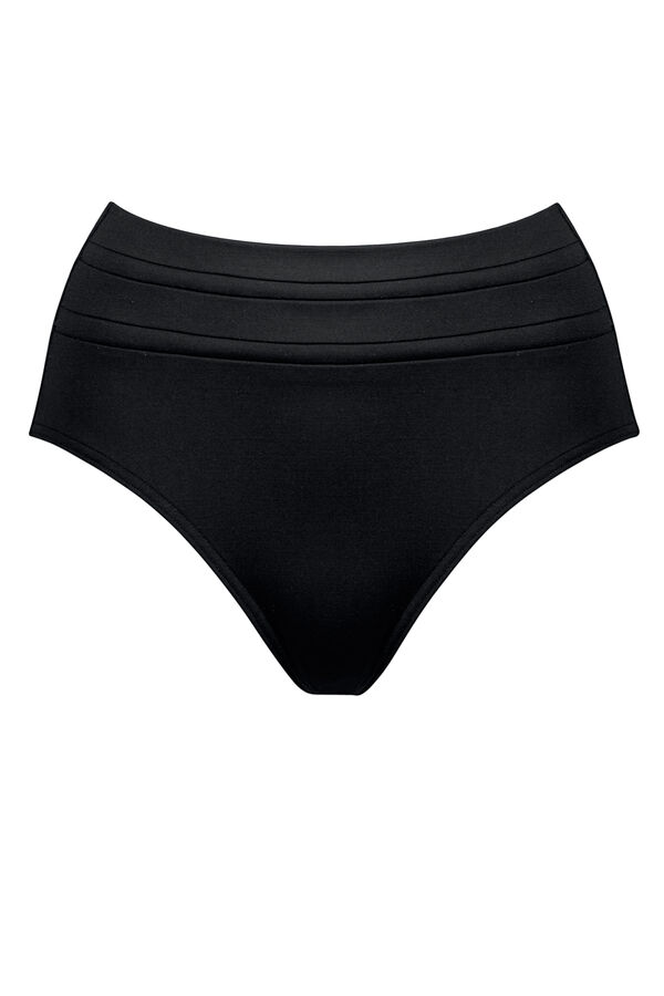 bikini slip high waist black