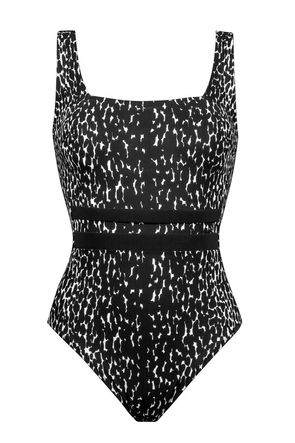 swimsuit - 408 - white-black | MARYAN MEHLHORN